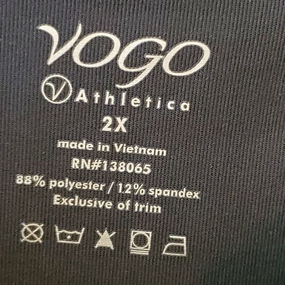 Vogo Athletica floral capri active leggings‎ plus - Picture 7 of 7